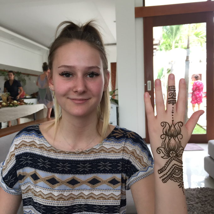 Hourly Henna for Bridal Shower by Nirvana Henna by Shinta