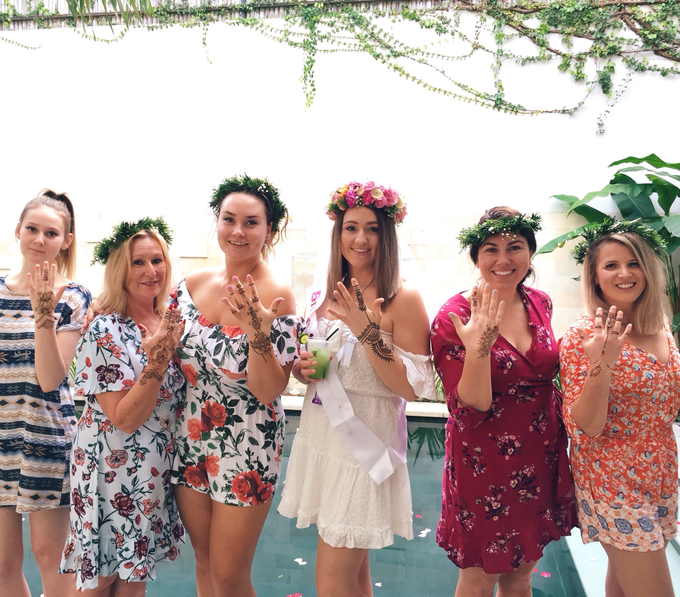 Henna session for Bridal Shower by Nirvana Henna by Shinta - 006 Henna session for Bridal Shower by Nirvana Henna by Shinta - 006