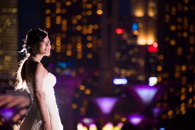 Night wedding photo tour by MASAMI - 003