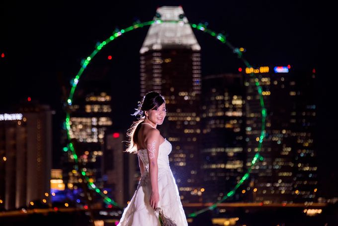 Night wedding photo tour by MASAMI - 004