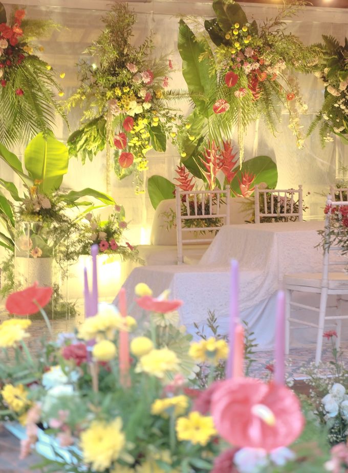 Floral Curtain by Kalea Design - 004 Floral Curtain by Kalea Design - 004
