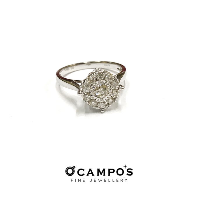 Diamond Set (Ring & Earrings) by Ocampo’s Fine Jewellery - 012 Diamond Set (Ring & Earrings) by Ocampo’s Fine Jewellery - 012