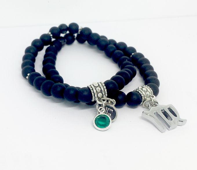Custom Birthstone and Zodiac Bracelets by FixationShop - 007 Custom Birthstone and Zodiac Bracelets by FixationShop - 007