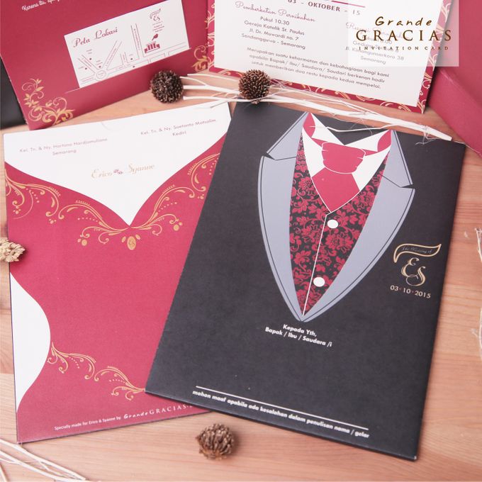 Erico & Syanne by Grande Gracias Invitations - 001 Erico & Syanne by Grande Gracias Invitations - 001