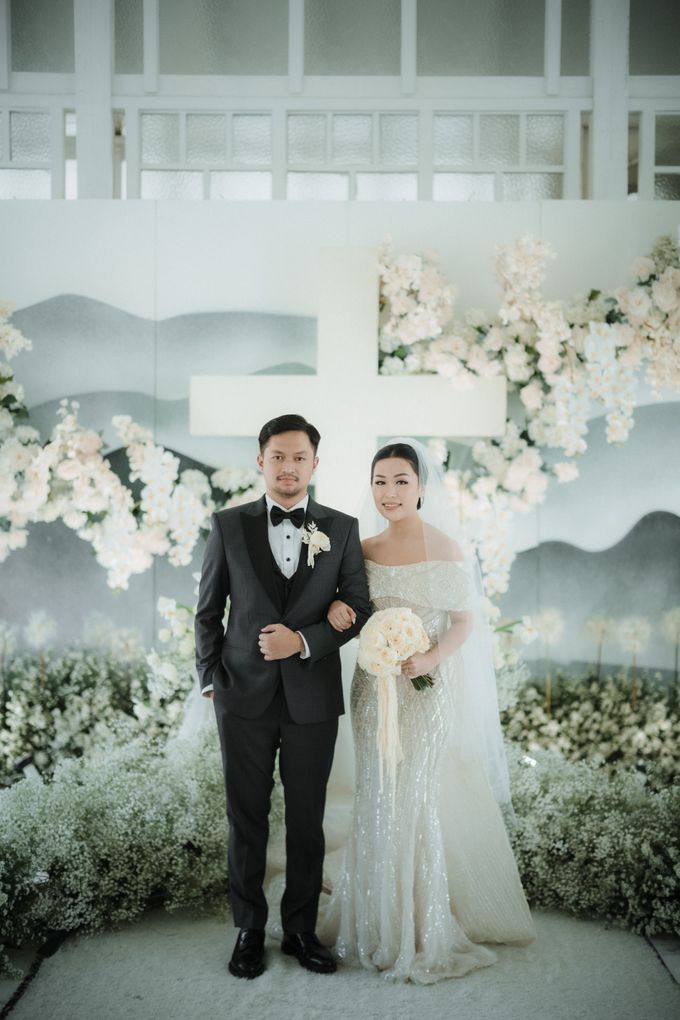 Peter & Selly Wedding Decoration at Gedong Putih by Valentine Wedding Decoration - 014