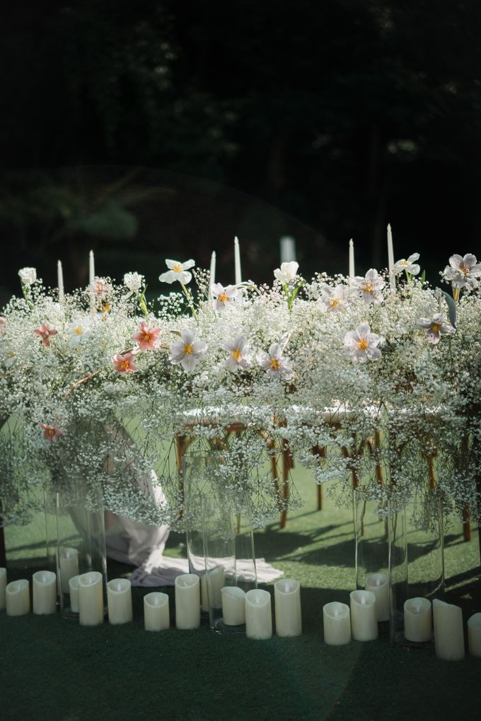 Peter & Selly Wedding Decoration at Gedong Putih by Everglow Pagar Ayu - 023