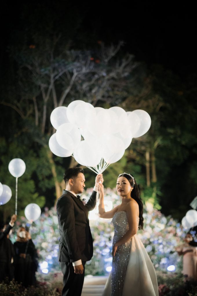 Peter & Selly Wedding Decoration at Gedong Putih by Everglow Pagar Ayu - 048