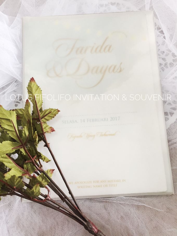 Farida & Dayas by Lotus Fifolifo Invitation - 002