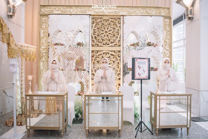 New Normal Minang Wedding Of Febrina & Reza by Menara Mandiri by IKK Wedding (ex. Plaza Bapindo) - 013 New Normal Minang Wedding Of Febrina & Reza by Menara Mandiri by IKK Wedding (ex. Plaza Bapindo) - 013