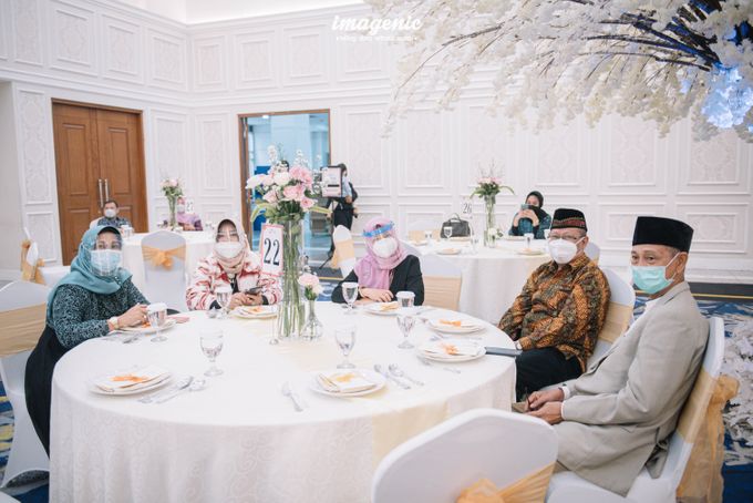 New Normal Minang Wedding Of Febrina & Reza by Menara Mandiri by IKK Wedding (ex. Plaza Bapindo) - 015 New Normal Minang Wedding Of Febrina & Reza by Menara Mandiri by IKK Wedding (ex. Plaza Bapindo) - 015