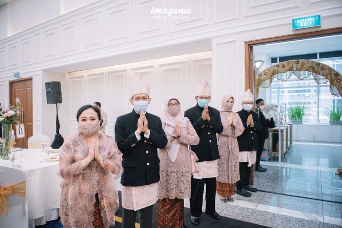 New Normal Minang Wedding Of Febrina & Reza by Menara Mandiri by IKK Wedding (ex. Plaza Bapindo) - 018 New Normal Minang Wedding Of Febrina & Reza by Menara Mandiri by IKK Wedding (ex. Plaza Bapindo) - 018
