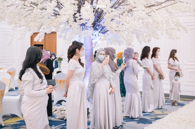 New Normal Minang Wedding Of Febrina & Reza by Menara Mandiri by IKK Wedding (ex. Plaza Bapindo) - 025 New Normal Minang Wedding Of Febrina & Reza by Menara Mandiri by IKK Wedding (ex. Plaza Bapindo) - 025