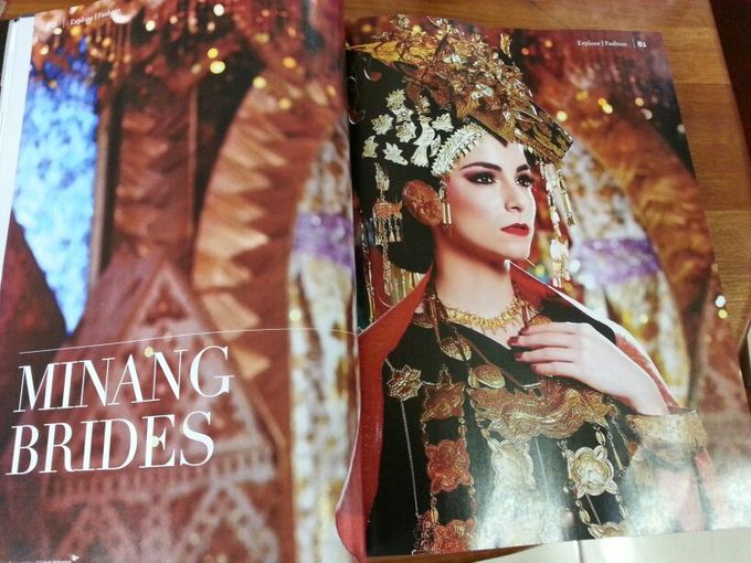 Minang Bride - Garuda Indonesia Inflight Magazines Spread by DES ISKANDAR - 001 Minang Bride - Garuda Indonesia Inflight Magazines Spread by DES ISKANDAR - 001