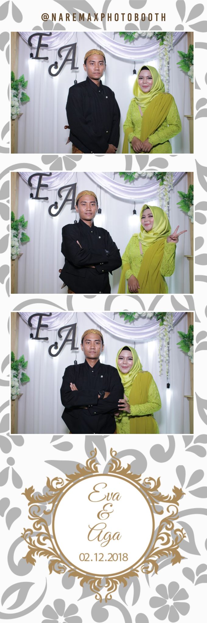 The Wedding of Eva & Aga by NAREMAX Photo Booth - 001 The Wedding of Eva & Aga by NAREMAX Photo Booth - 001