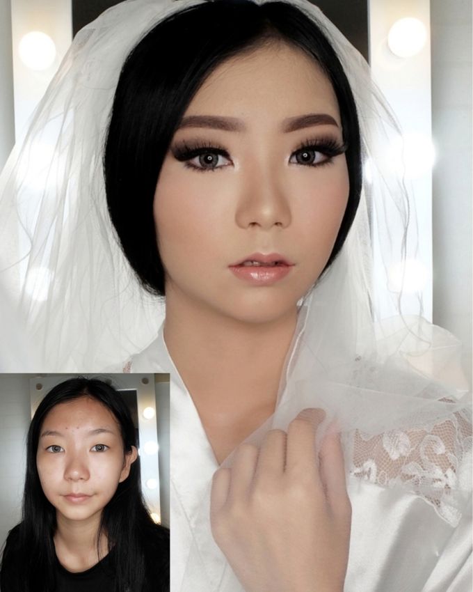Linda (Wedding Airbrush Makeup - Monolid) by MarisaFe Bridal - 007 Linda (Wedding Airbrush Makeup - Monolid) by MarisaFe Bridal - 007