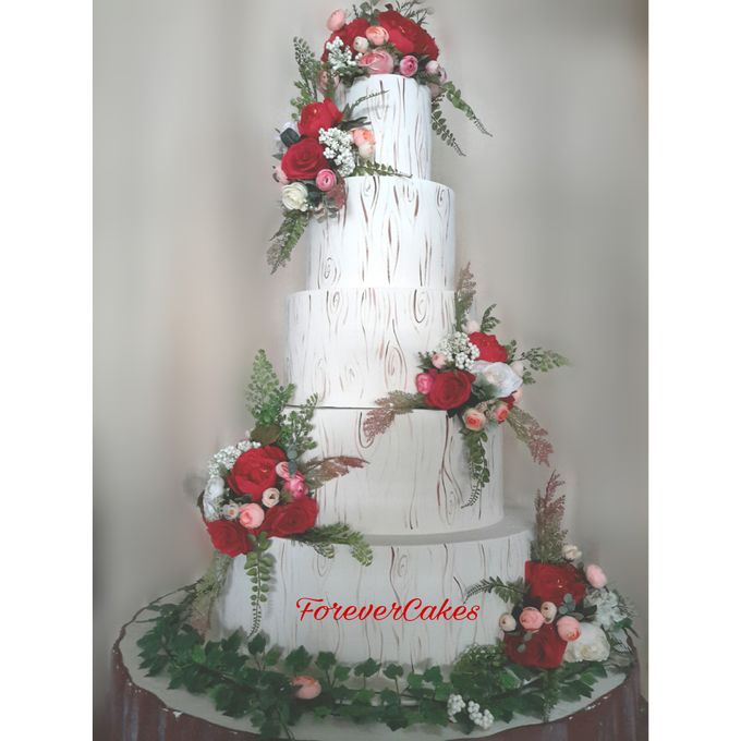 Rustic Wedding Cake by FOREVER CAKE - 001 Rustic Wedding Cake by FOREVER CAKE - 001