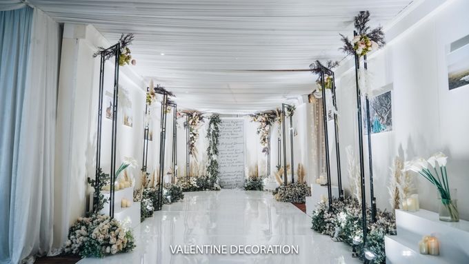 Yuri & Jessica Wedding Decoration at Hilton Ballroom by TOM PHOTOGRAPHY - 002