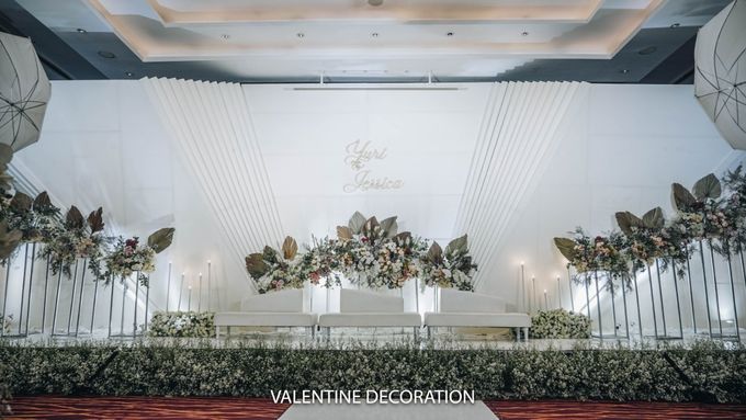 Yuri & Jessica Wedding Decoration at Hilton Ballroom by TOM PHOTOGRAPHY - 013