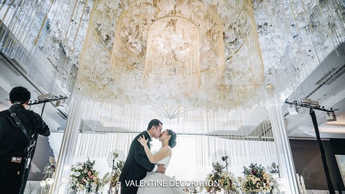 Yuri & Jessica Wedding Decoration at Hilton Ballroom by Valentine Wedding Decoration - 017