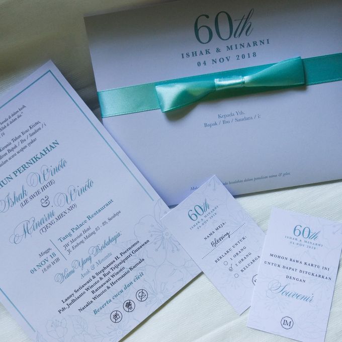 Ishak & Minarni 60th Wedding Anniversary Invitation by Sweet Memoire - 001 Ishak & Minarni 60th Wedding Anniversary Invitation by Sweet Memoire - 001