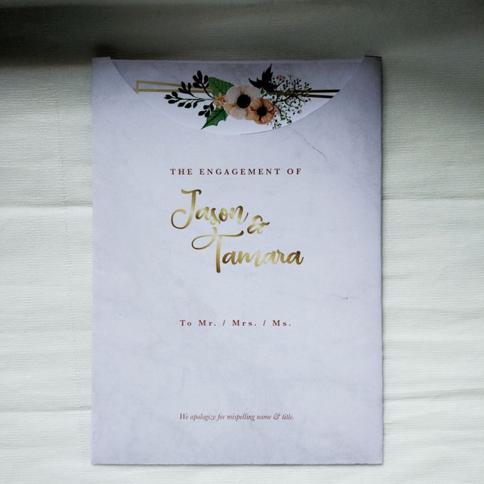 Jasen & Lina Engagement Invitation by Sweet Memoire - 002 Jasen & Lina Engagement Invitation by Sweet Memoire - 002
