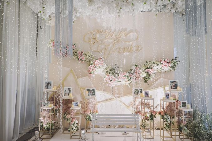 Gerryn & Vania Wedding Decoration at Grand Sudirman by Nodi Rahadian - 029