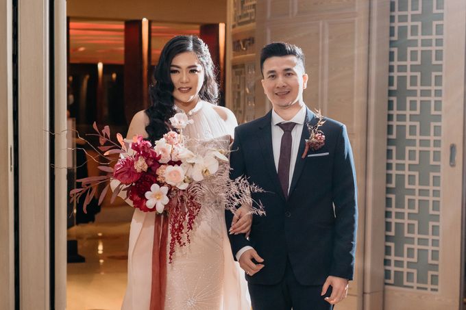 Wedding of Renno & Angeline by Mandarin Oriental, Jakarta - 018