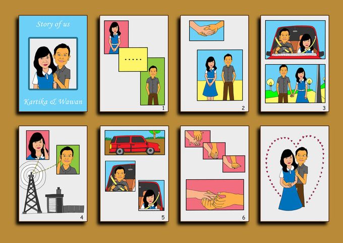 Comic Pre Wedding by Garis Pena Art - 001 Comic Pre Wedding by Garis Pena Art - 001