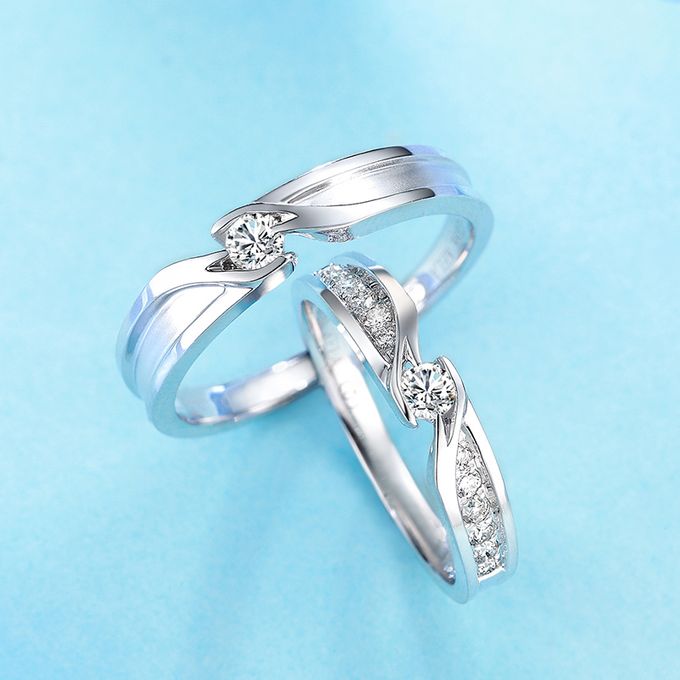 Tiaria Precious Moment Diamond Ring Perhiasan Cincin Pernikahan Emas dan Berlian by TIARIA - 003 Tiaria Precious Moment Diamond Ring Perhiasan Cincin Pernikahan Emas dan Berlian by TIARIA - 003