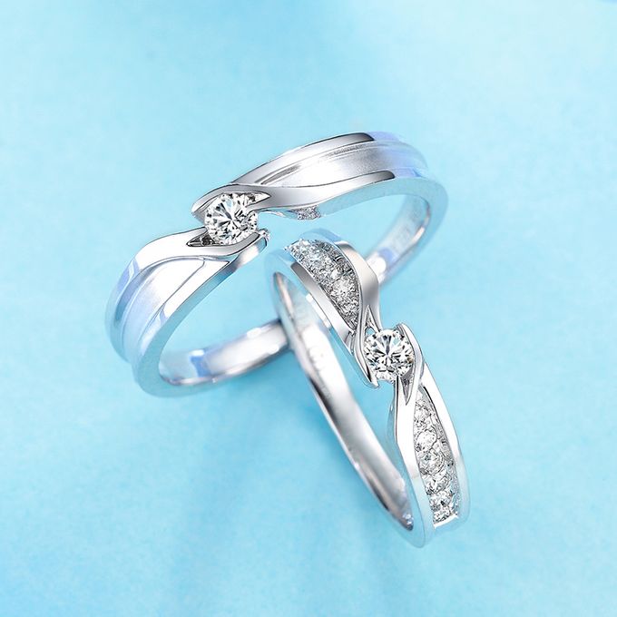 Tiaria Precious Moment Diamond Ring Perhiasan Cincin Pernikahan Emas dan Berlian by TIARIA - 003