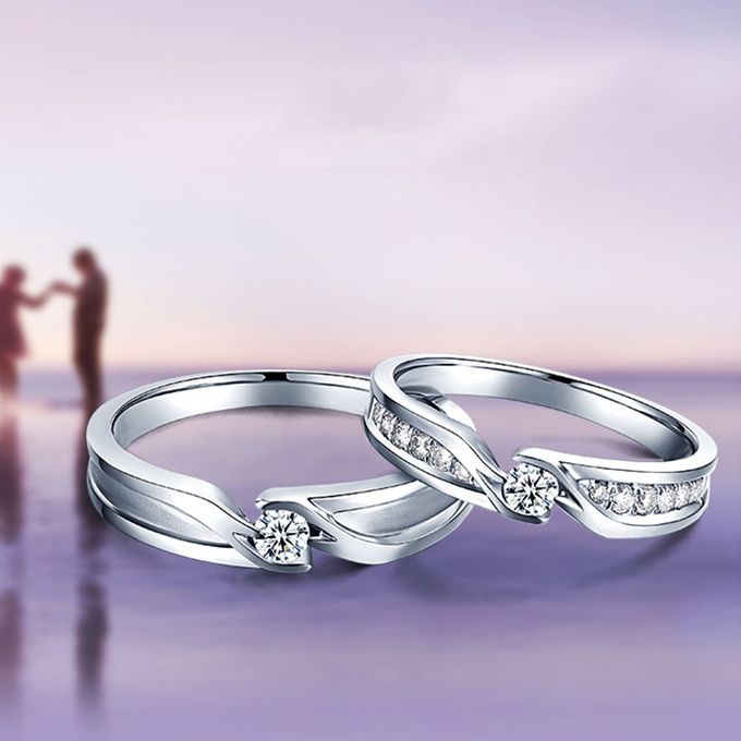 Tiaria Precious Moment Diamond Ring Perhiasan Cincin Pernikahan Emas dan Berlian by TIARIA - 007