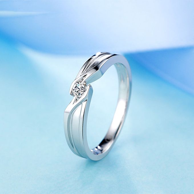 Tiaria Precious Moment Diamond Ring Perhiasan Cincin Pernikahan Emas dan Berlian by TIARIA - 004