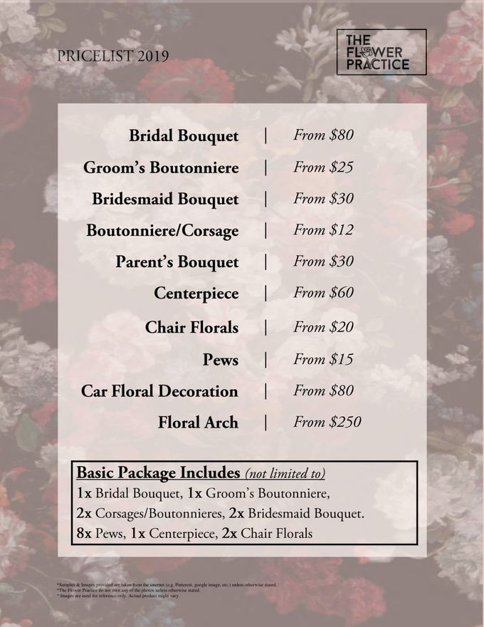 Pricelist 2019 by The Flower Practice - 002 Pricelist 2019 by The Flower Practice - 002