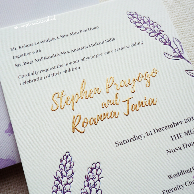 Wedding Invitation of Stephen & Roanna by Prima Card - 010