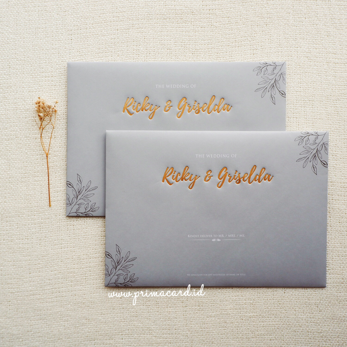 Wedding Invitation of Ricky & Griselda by Prima Card - 005