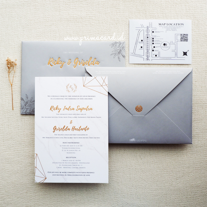 Wedding Invitation of Ricky & Griselda by Prima Card - 006