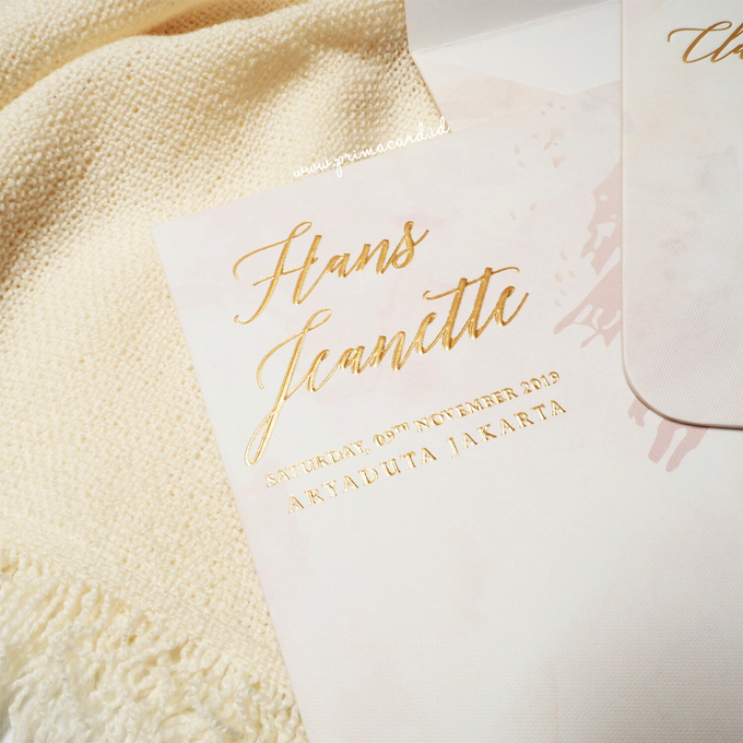 Wedding Invitation of Hans & Jeanette by Prima Card - 008