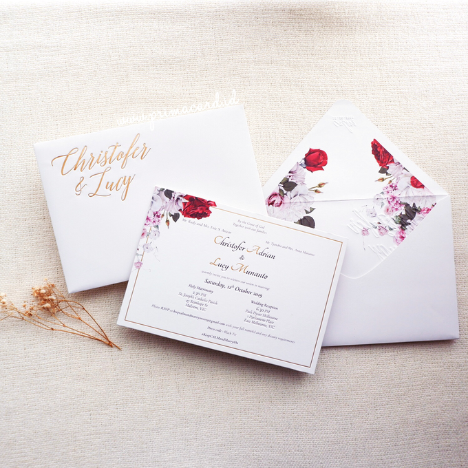 Wedding Invitation of Christofer & Lucy by Prima Card - 004