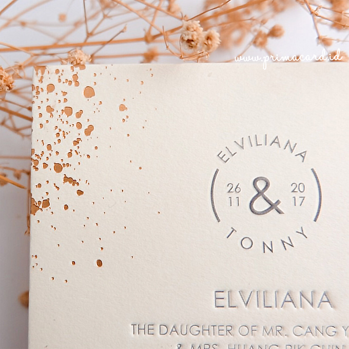 Wedding Invitation of Elviliana & Tony by Prima Card - 002 Wedding Invitation of Elviliana & Tony by Prima Card - 002
