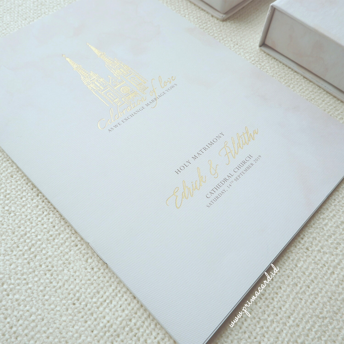 Wedding Invitation of Edrick & Alditha by Prima Card - 002