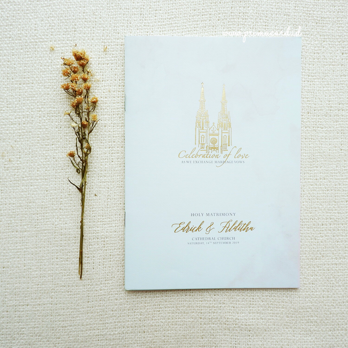 Wedding Invitation of Edrick & Alditha by Prima Card - 010 Wedding Invitation of Edrick & Alditha by Prima Card - 010