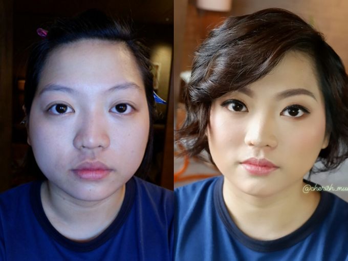 CHERIS' FACES Before-after by CHERIS'H makeup artist - 013