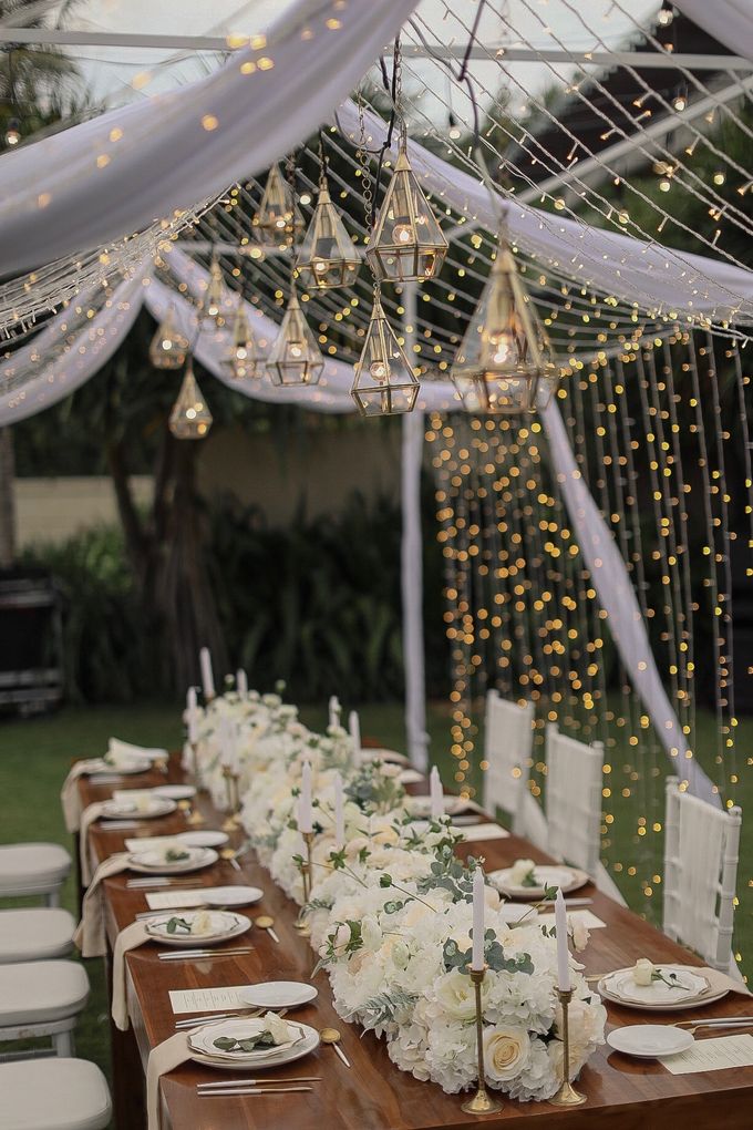 Intimate Wedding Dinner At Sadara Hotel by Bali Becik Wedding - 009