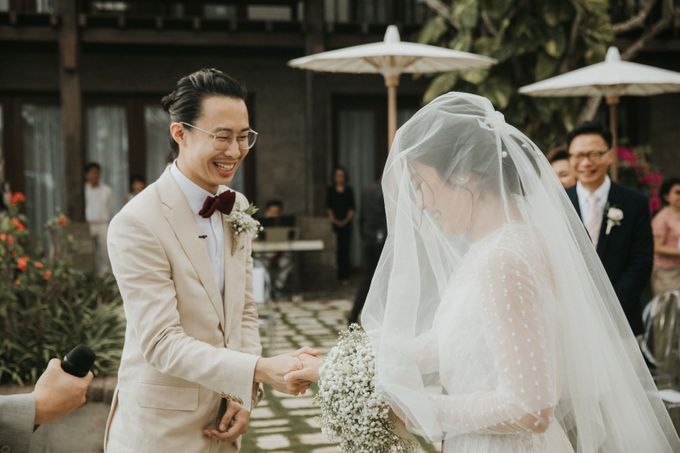 Chris & Calista Real Wedding at The Stone House by Tirtha by saptodjojokartiko bride - 007