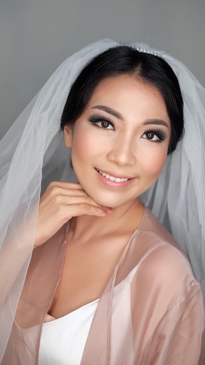 Wedding makeup for Mrs. Marisa by Rachel Make Up - 003