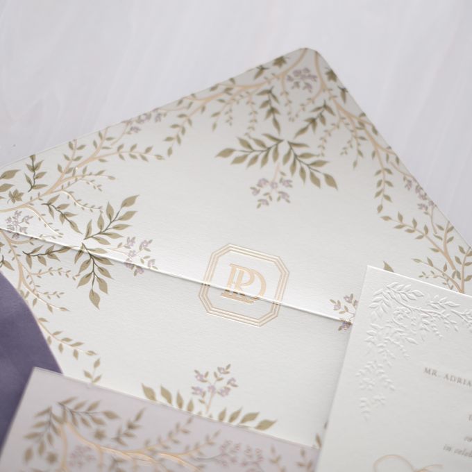 DAZZLING VIOLET by BloomingDays Invitation Studio - 003 DAZZLING VIOLET by BloomingDays Invitation Studio - 003