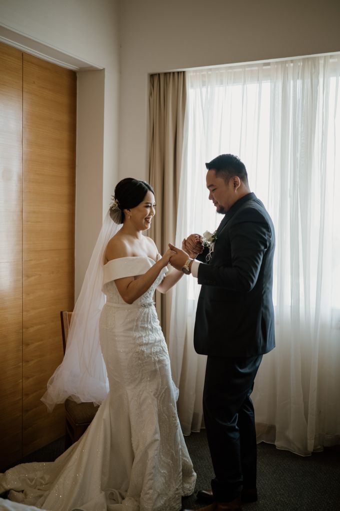 Regina & Andreas Wedding at Regina Pacis Bogor by AKSA Creative - 014