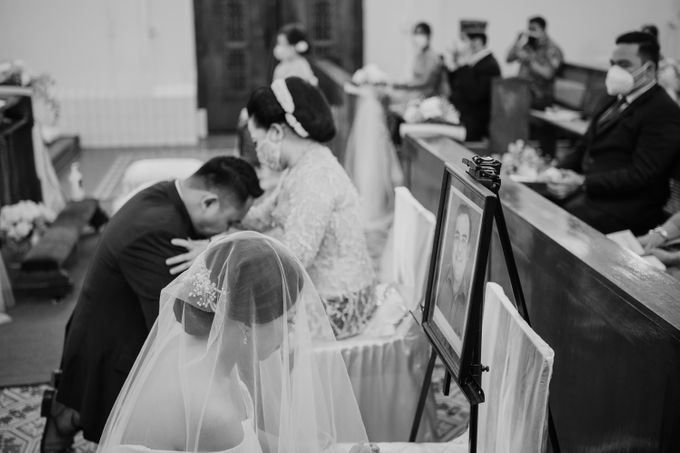 Regina & Andreas Wedding at Regina Pacis Bogor by AKSA Creative - 023