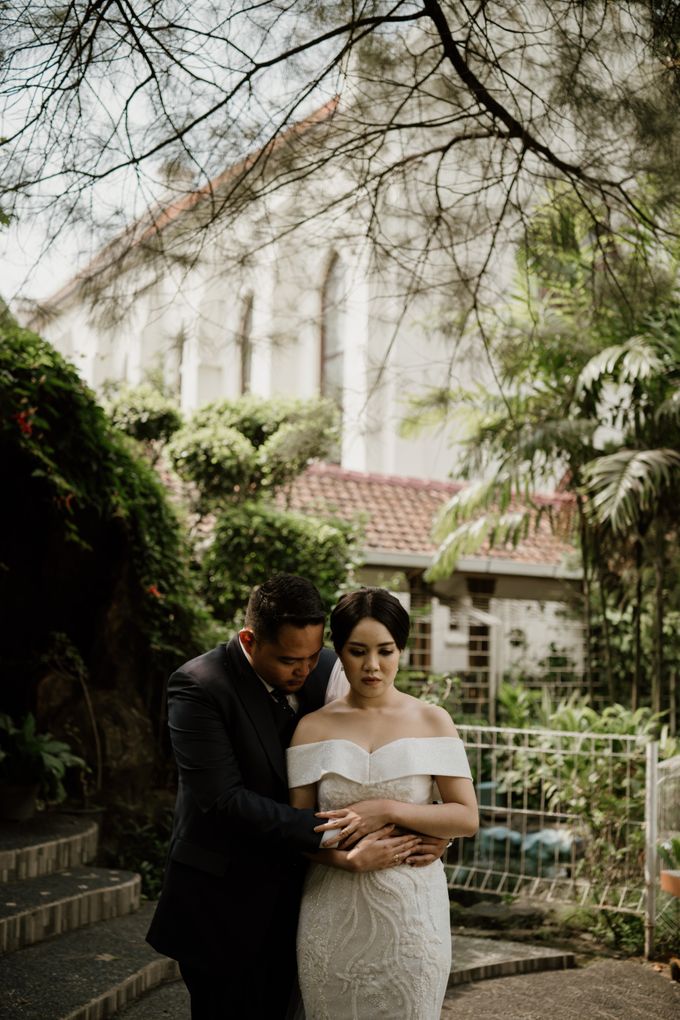 Regina & Andreas Wedding at Regina Pacis Bogor by AKSA Creative - 045