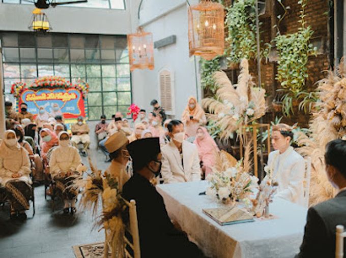 The Wedding of Rikza & Firla by Blue Jasmine Restaurant - 014